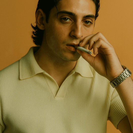 Scream Luxe Knit Shirt – Soft Cream Edition