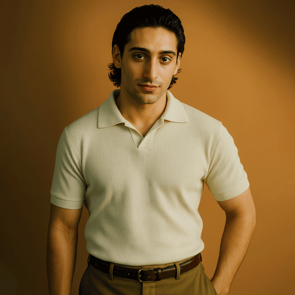 Scream Luxe Knit Shirt – Soft Cream Edition